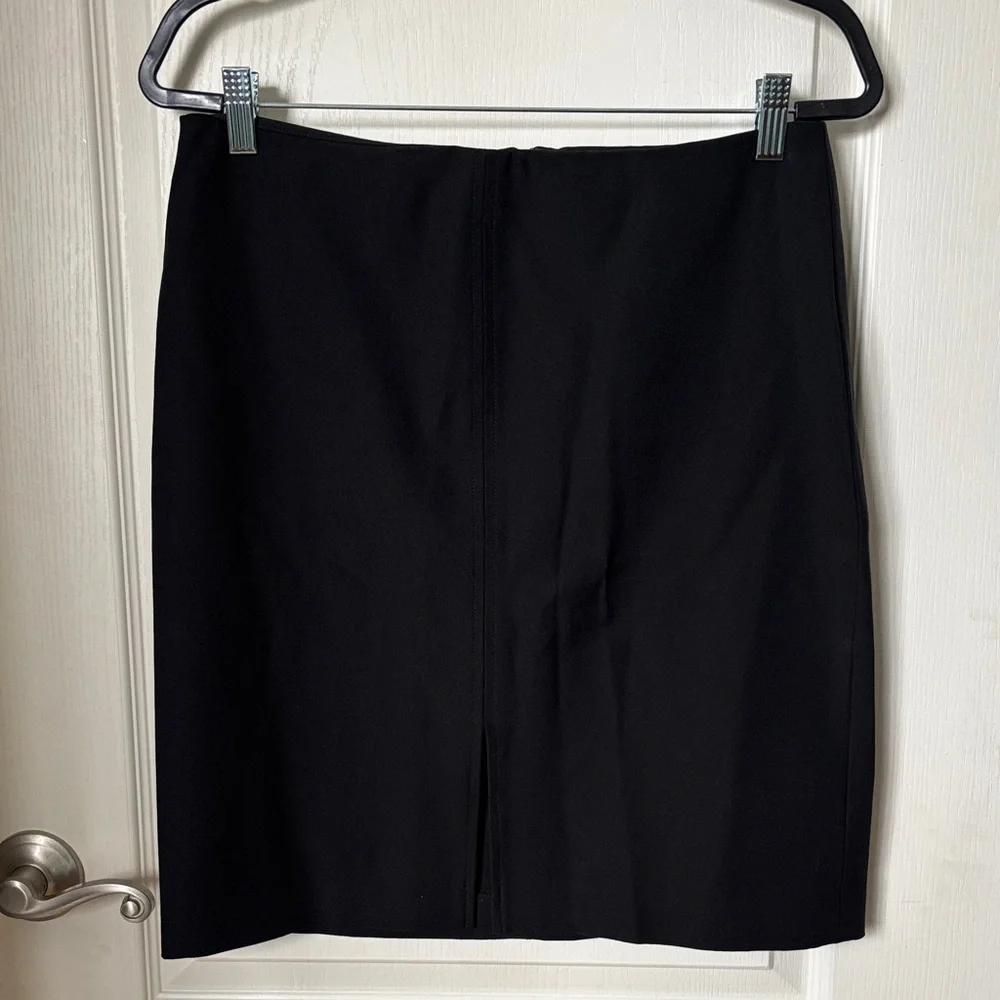 Vintage Ralph by Ralph Lauren Black Stretch Skirt Women’s Size 8 -90s Minimalist